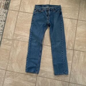 Levi's Blue Straight Leg Jeans Classic Denim